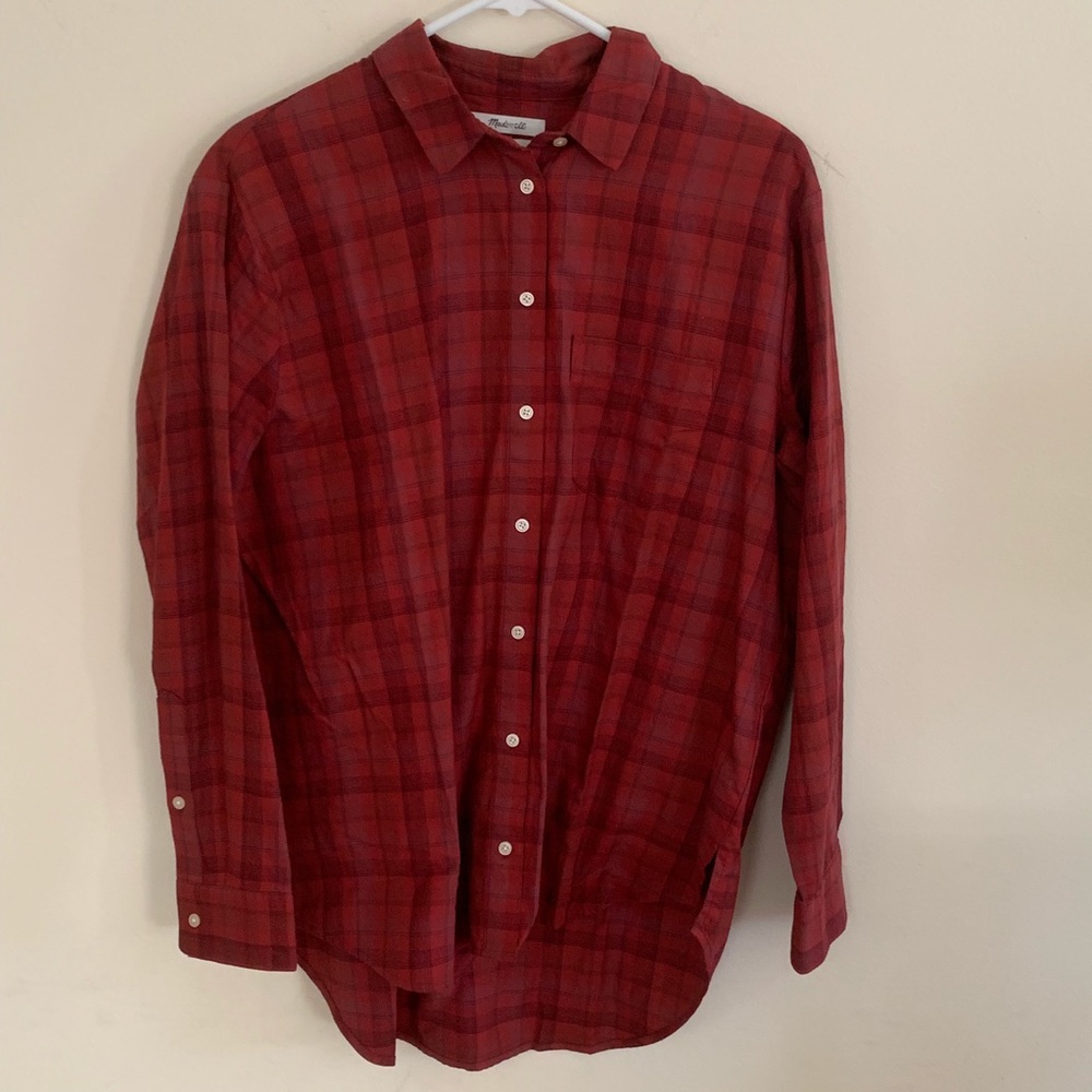 Madewell oversized button down shirt